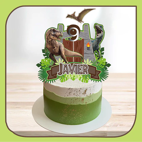 Arquivo de Corte Topo de Bolo Jurassic Park 11