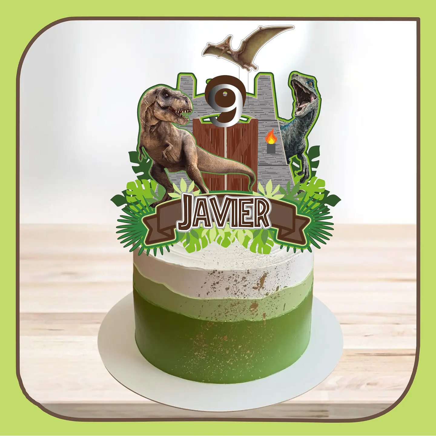 Arquivo de Corte Topo de Bolo Jurassic Park 11 1