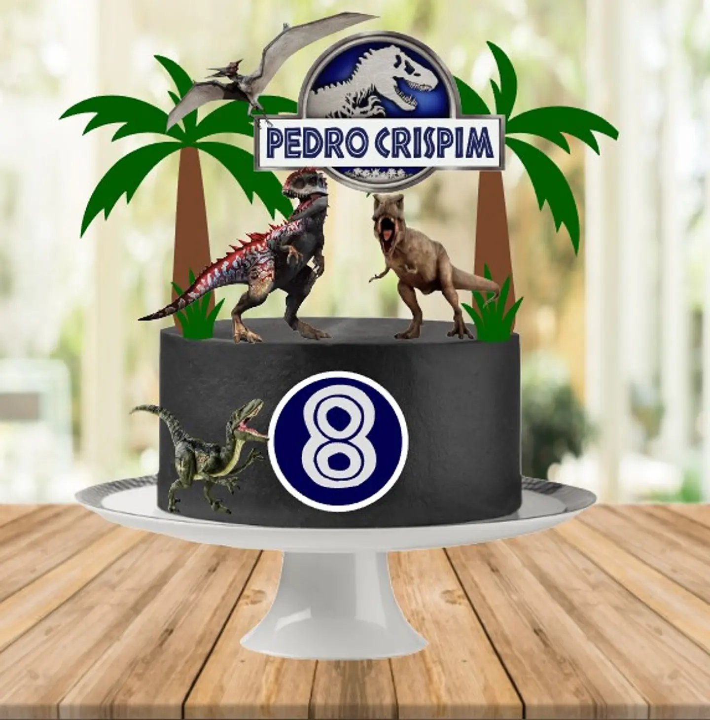 Arquivo de Corte Topo de Bolo Jurassic Park 9 1