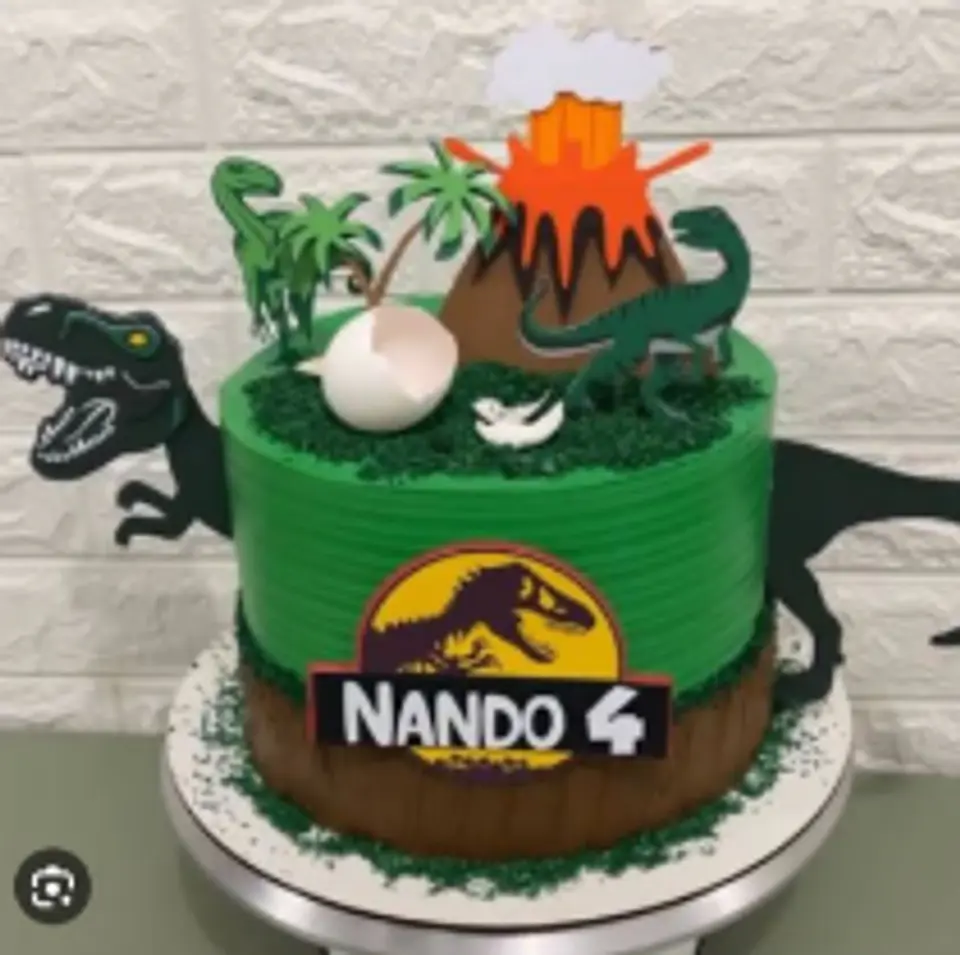 Arquivo de Corte Topo de Bolo Jurassic Park 7 1