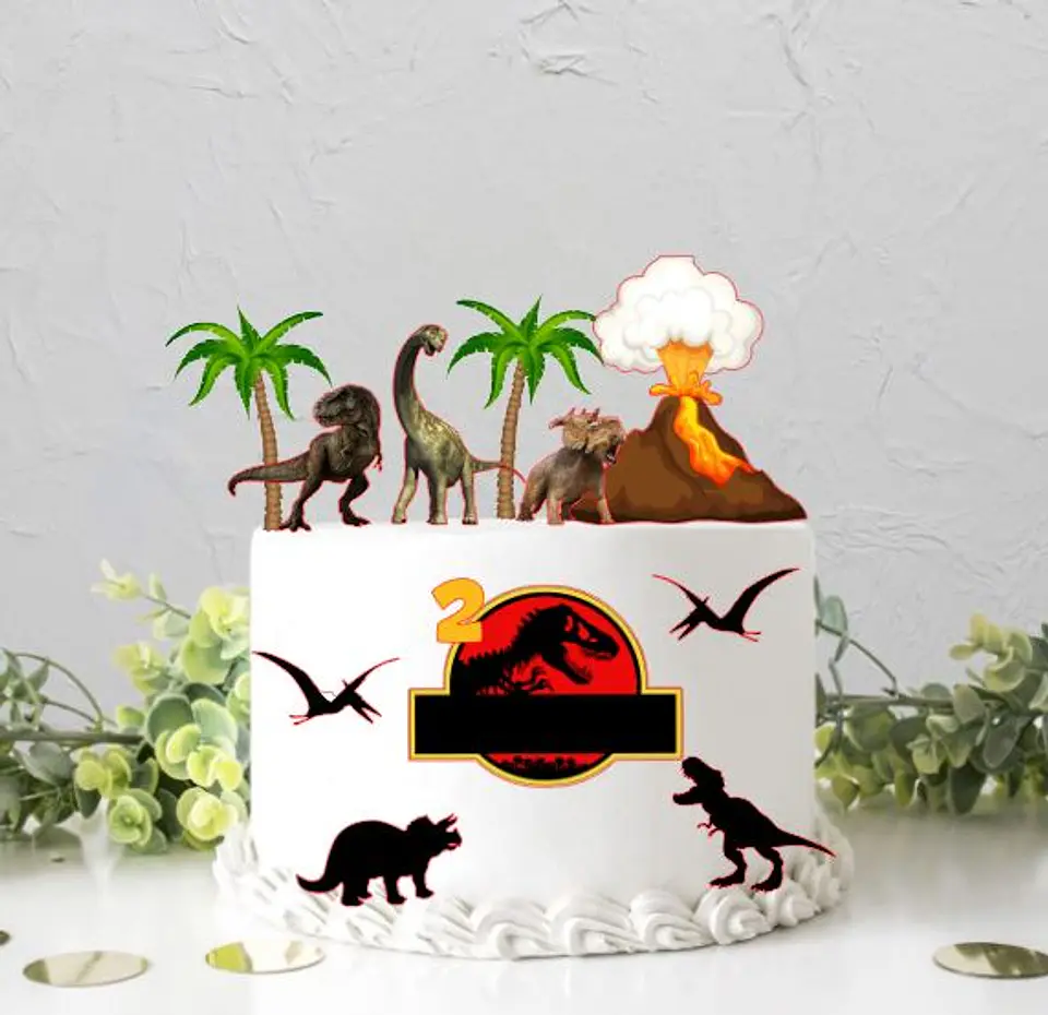 Arquivo de Corte Topo de Bolo Jurassic Park 2 1