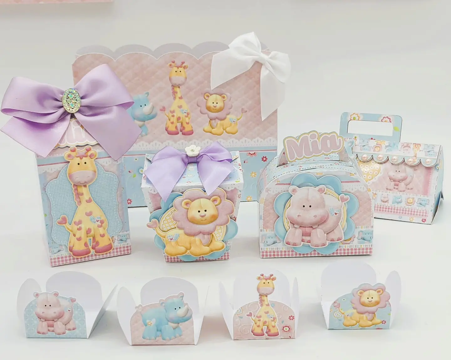 Arquivo de Corte Kit Festa Animais Baby 2 1
