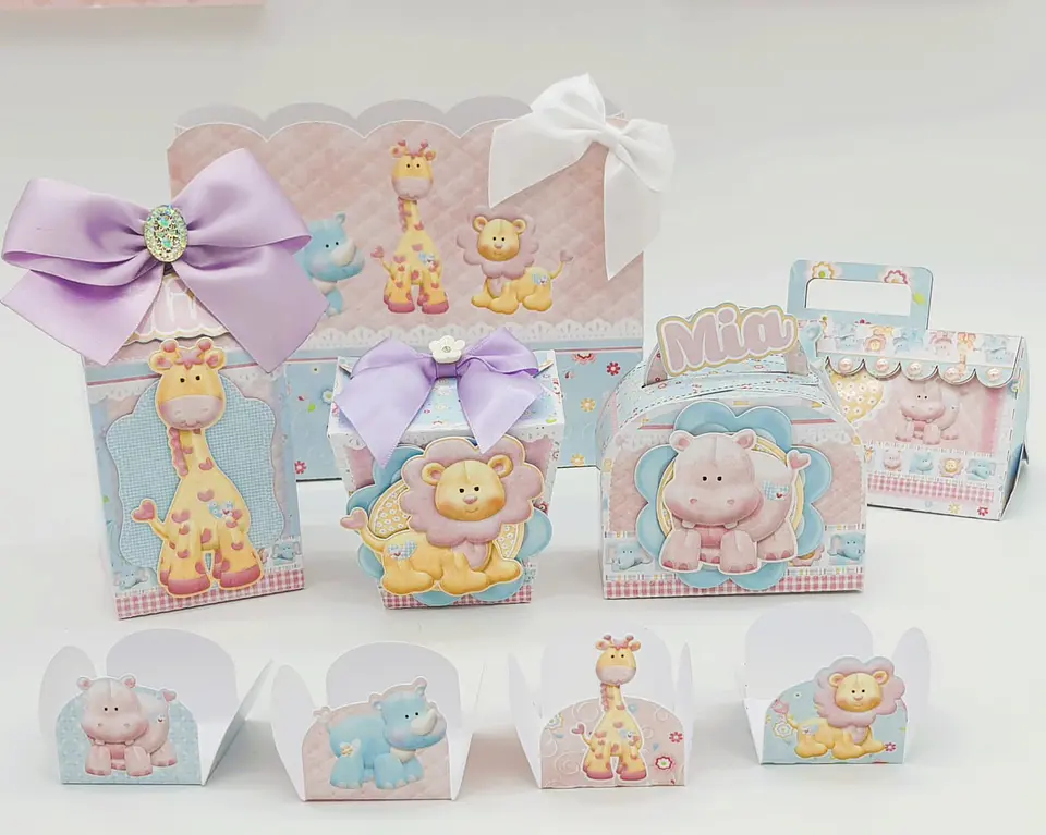 Arquivo de Corte Kit Festa Animais Baby 2 1