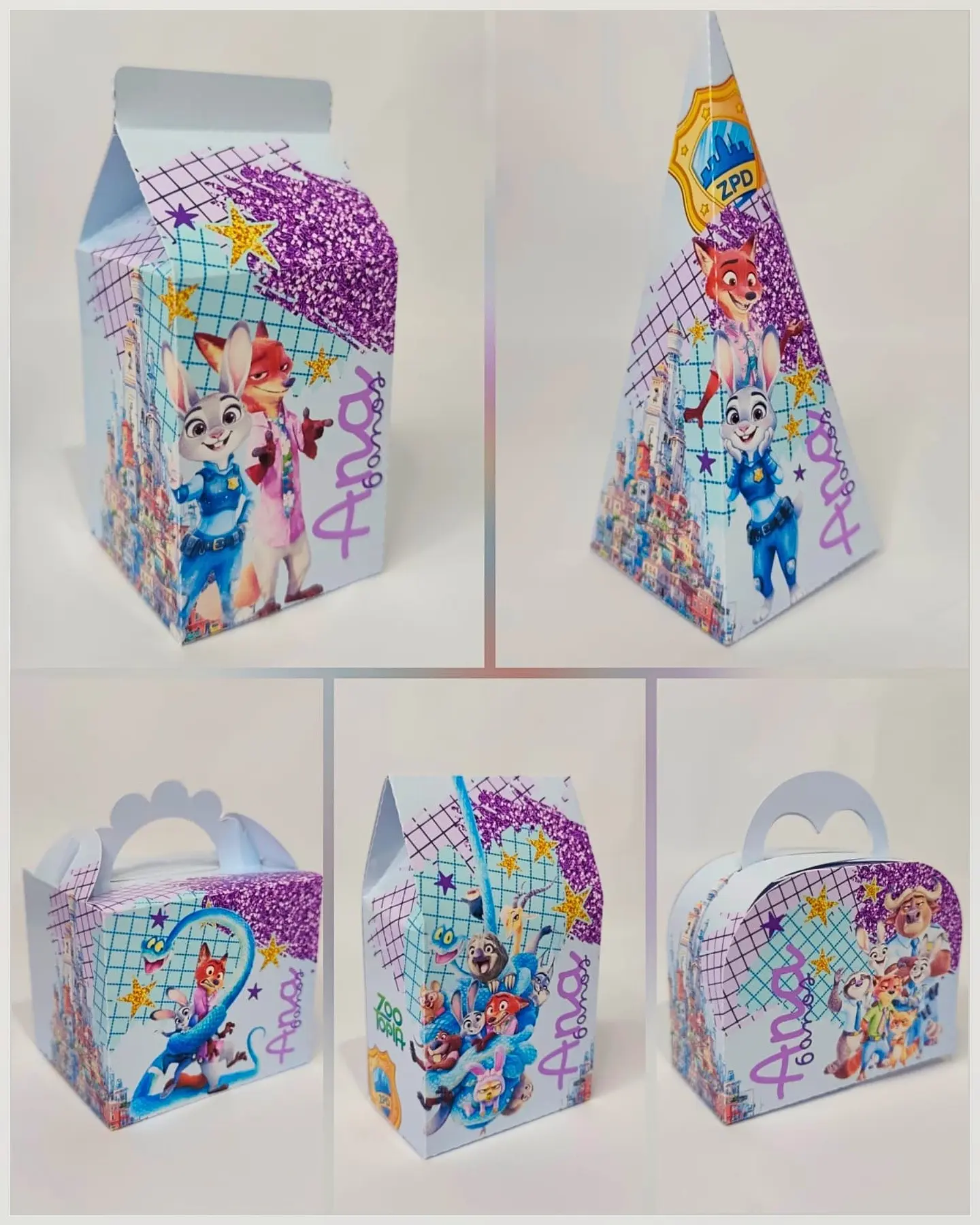 Arquivo de Corte Kit Festa Zootopia 1 1