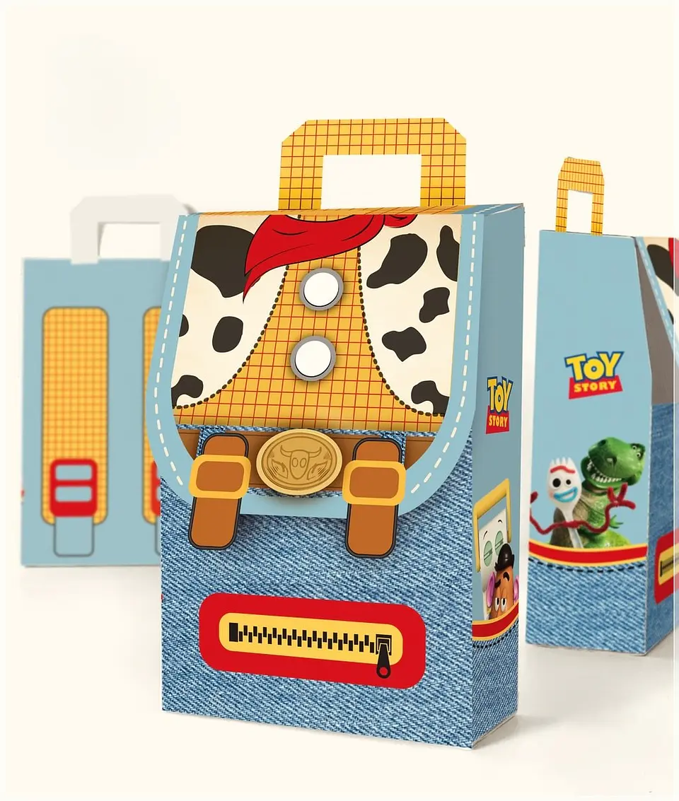 Arquivo de Corte Caixa Mochila Woody Toy Story 6 1