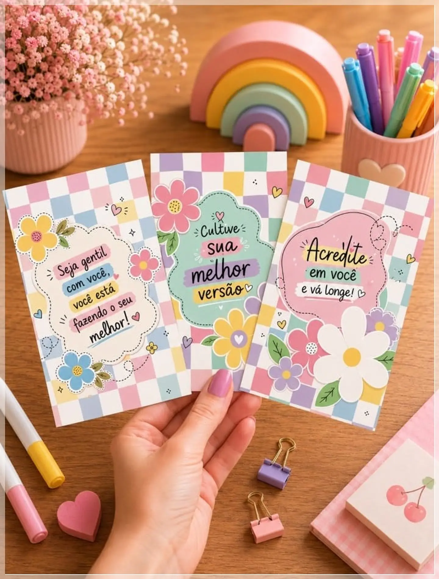 Arquivo de Corte Card A6 Motivacionais Flores 1 1