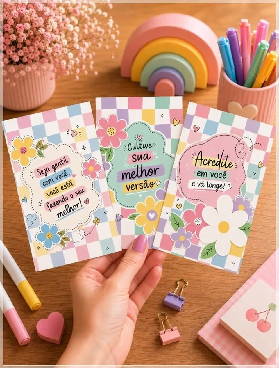 Arquivo de Corte Card A6 Motivacionais Flores 1 1