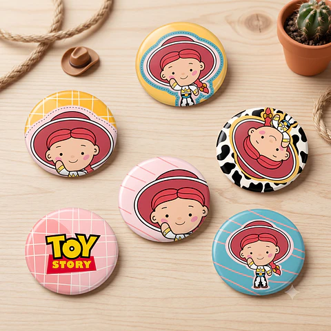 Arquivo de Corte Bottons Toy Story Jessie 7