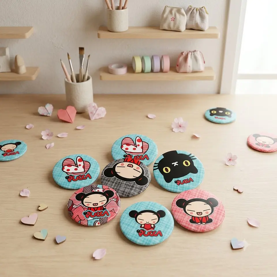 Arquivo de Corte Bottons Pucca 19 1