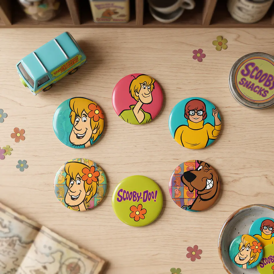 Arquivo de Corte Bottons Scooby Doo 22 1