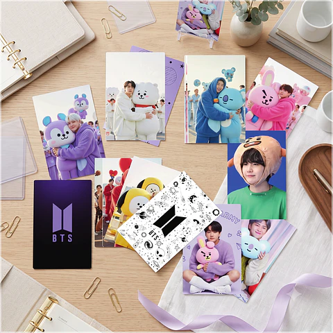 Arquivo de Corte Fotocard BTS BT21 3