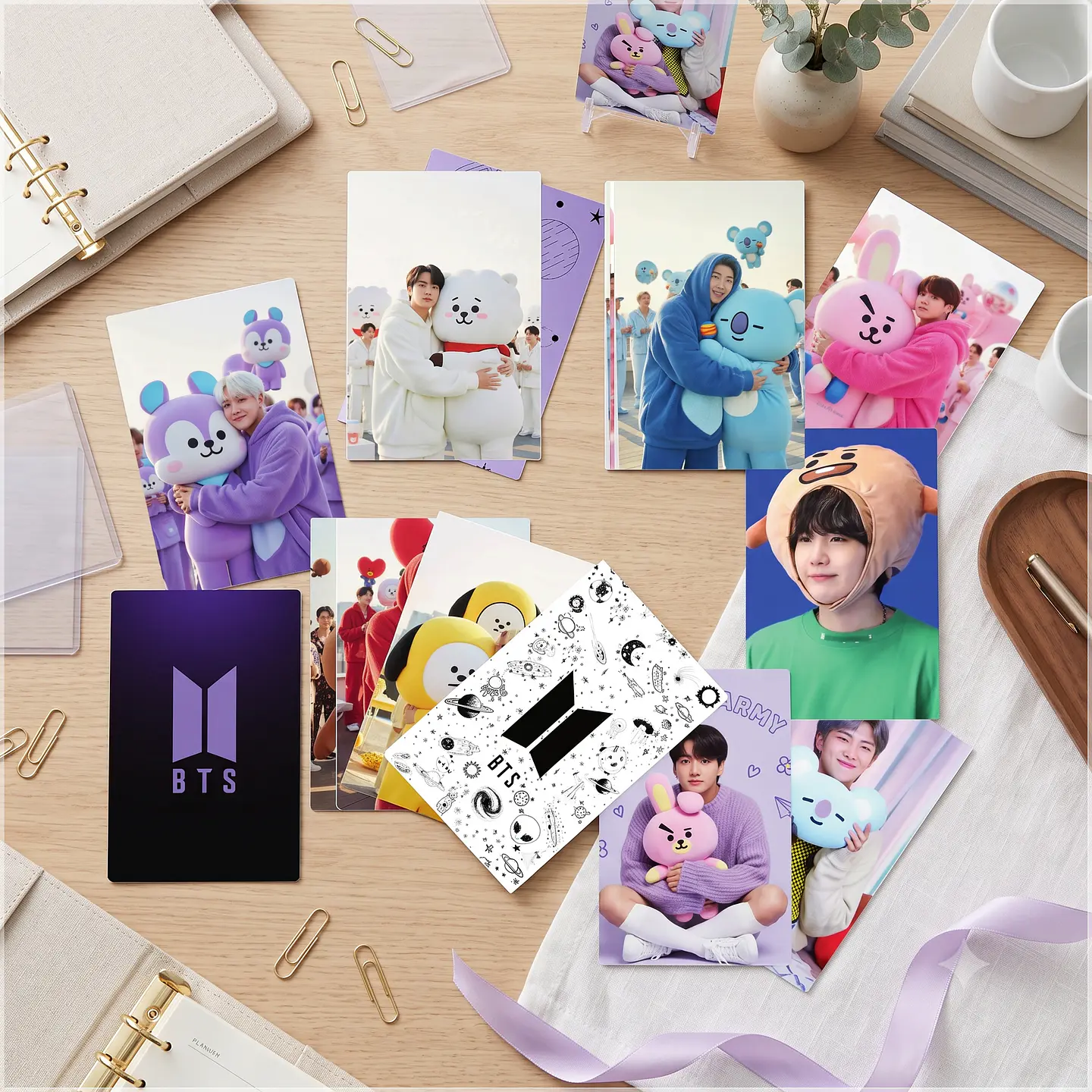 Arquivo de Corte Fotocard BTS BT21 3 1