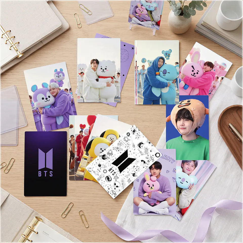 Arquivo de Corte Fotocard BTS BT21 3 1