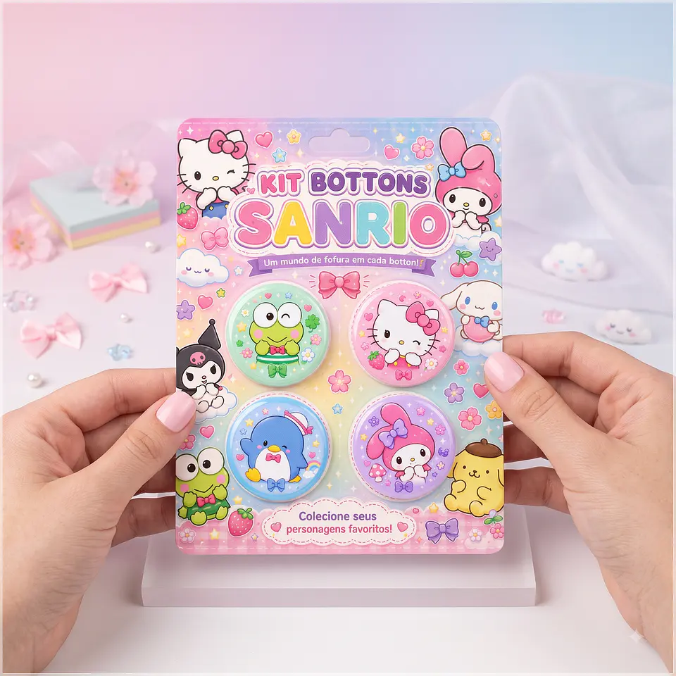 Arquivo de Corte Bottons Sanrio 27 1