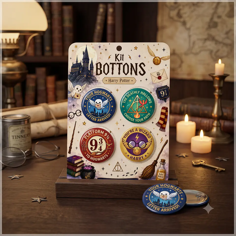 Arquivo de Corte Bottons Harry Potter 11 1