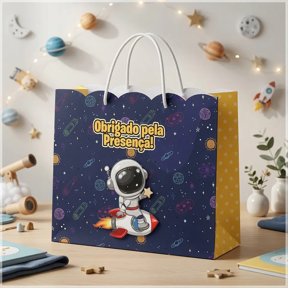 Arquivo de Corte Sacolinha Astronauta 19 1