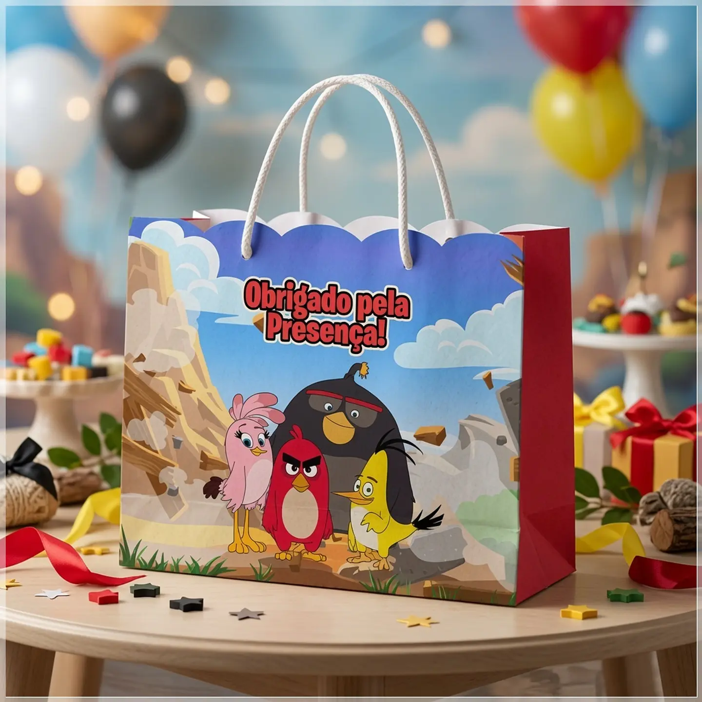 Arquivo de Corte Sacolinha Angry Birds 13 1
