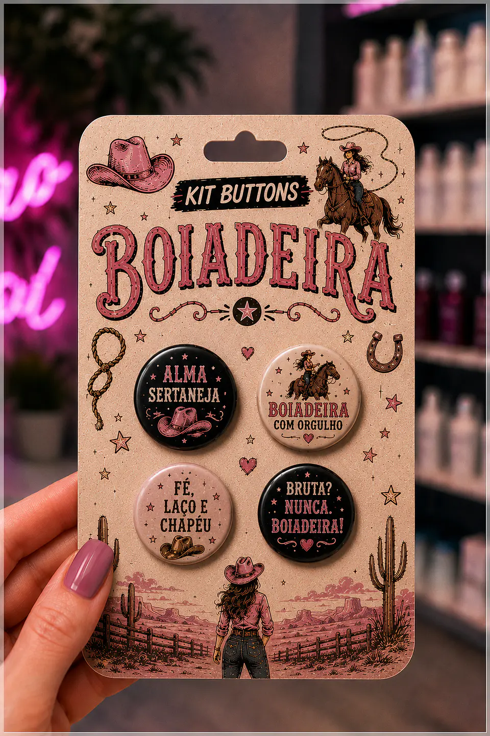 Arquivo de Corte Bottons Boiadeira 3 1