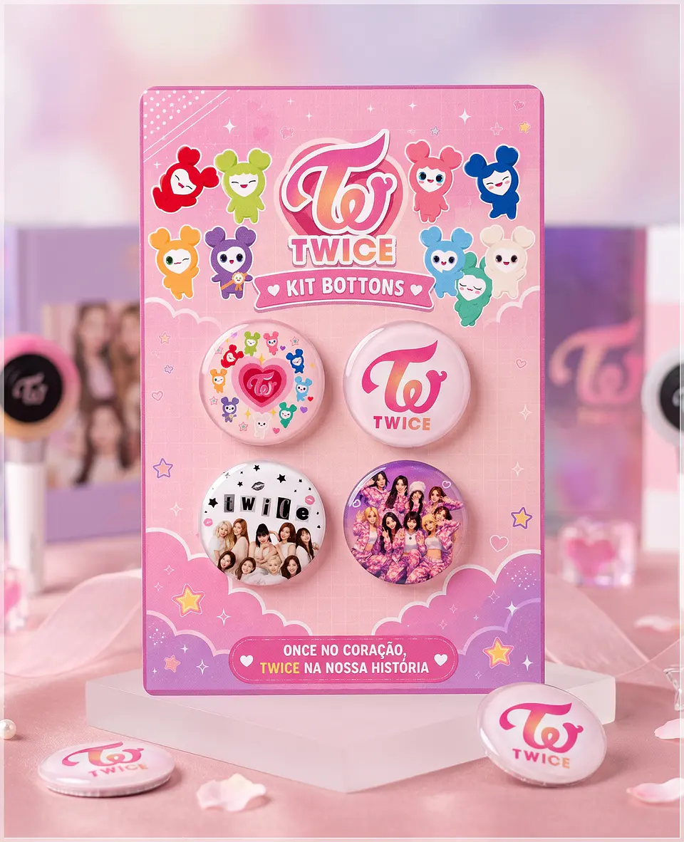 Arquivo de Corte Bottons Twice 77 1