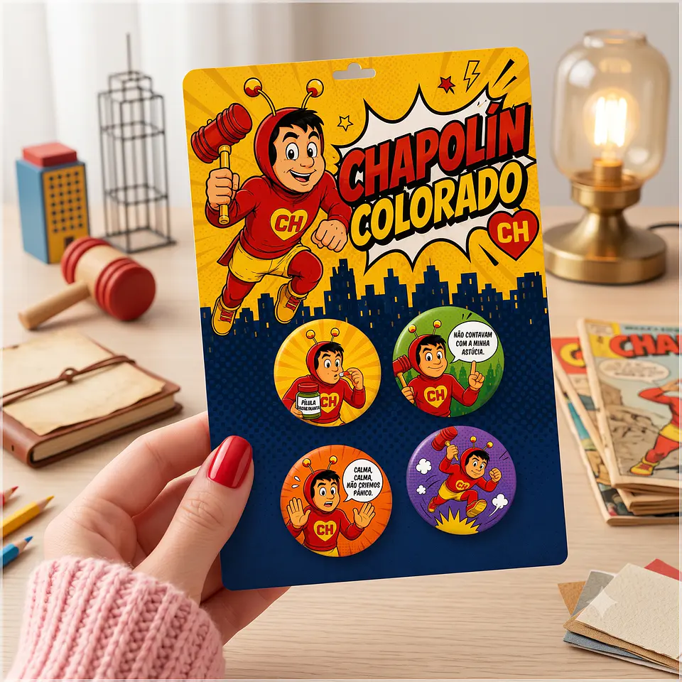 Arquivo de Corte Bottons Chapolin 82 1