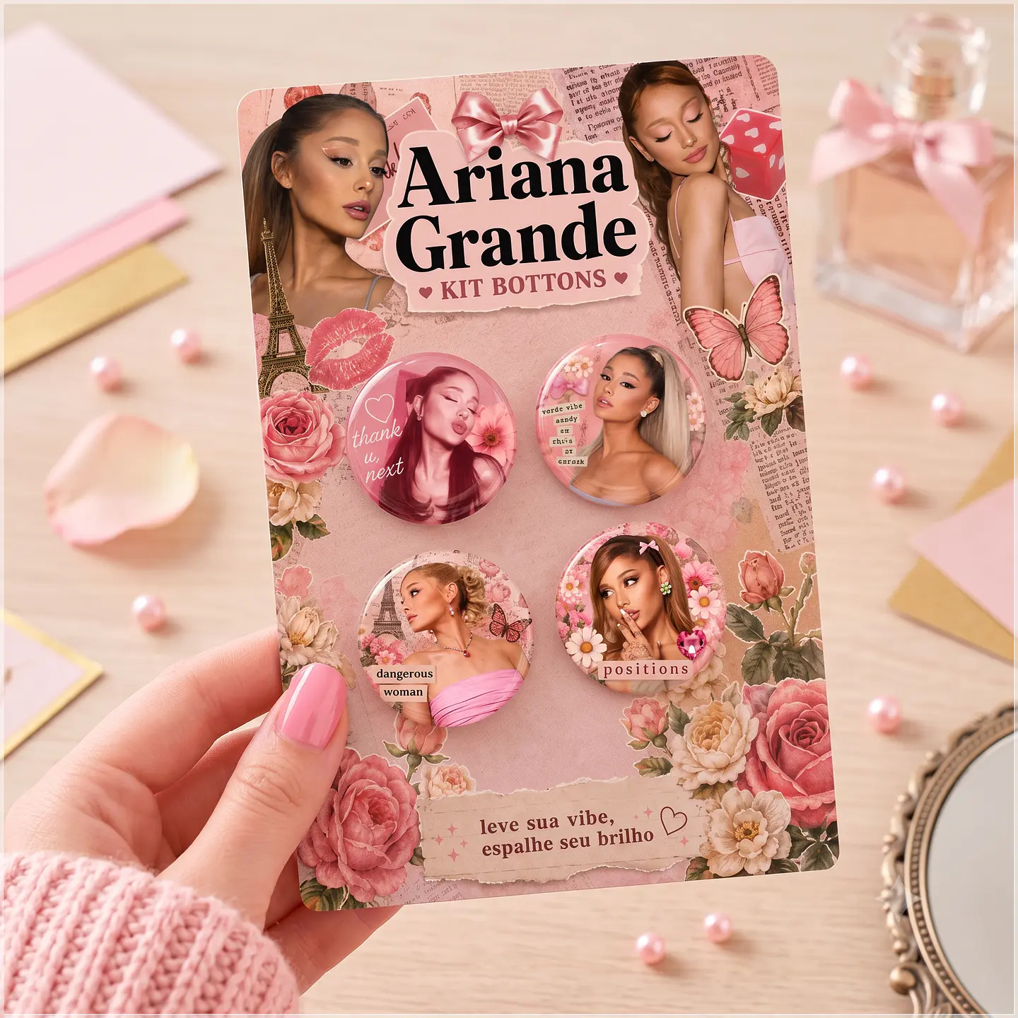 Arquivo de Corte Bottons Ariana Grande 65 1