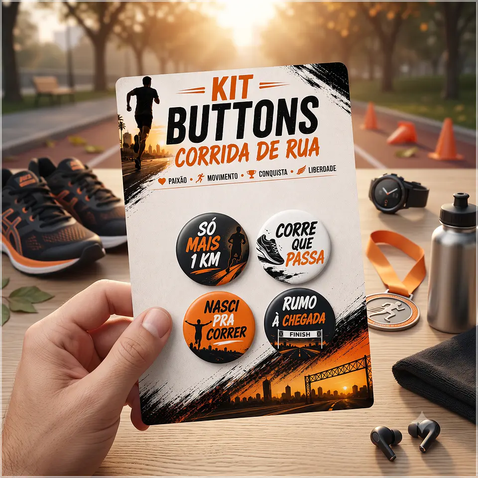Arquivo de Corte Bottons Corrida de Rua Masculina 32 1