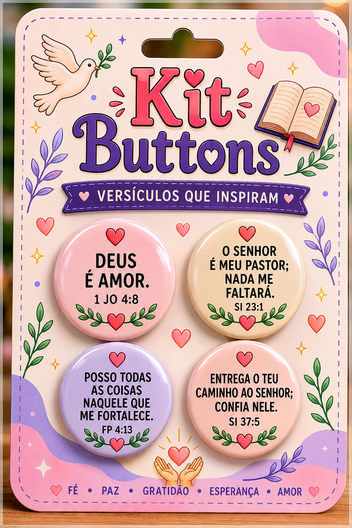 Arquivo de Corte Bottons Versículo Feminino 2 12 1