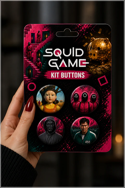 Arquivo de Corte Bottons Squid Game Round 6 8