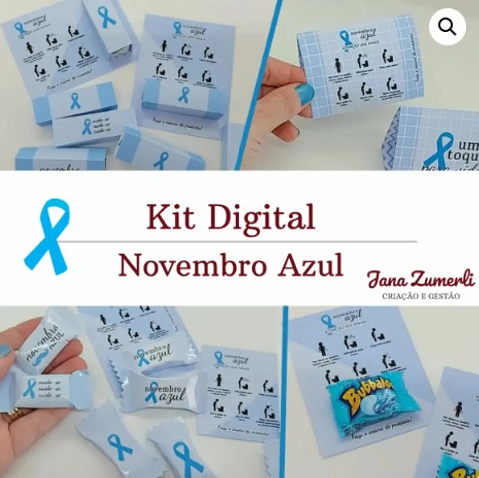 Arquivo de Corte Coleção Novembro Azul 1
