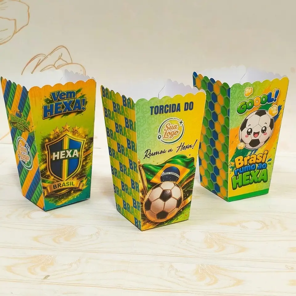 Arquivo Digital Caixa Pipoca Encaixe Copa do Mundo 1