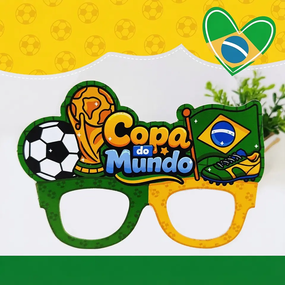 Arquivo de Corte Óculos Copa do Mundo 1