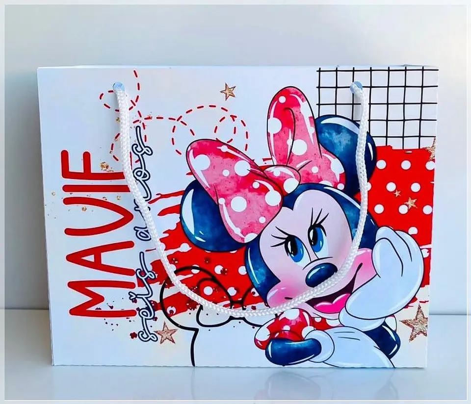 Arquivo de Corte Sacolinha Minnie Vermelha 80 1