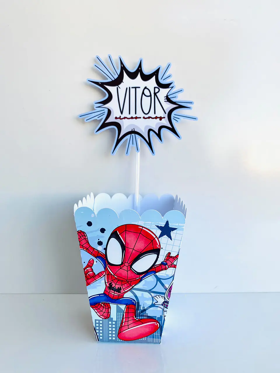 Arquivo de Corte Centro de Mesa Cachepô Spidey e Seus Amigos 79 1