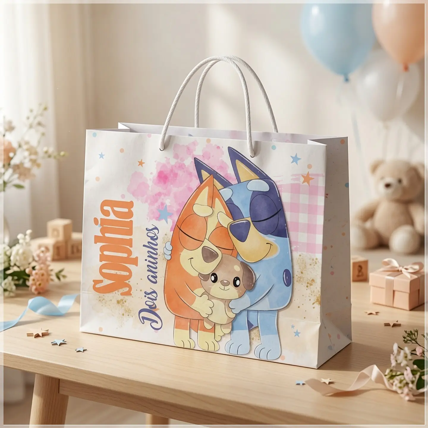 Arquivo de Corte Sacolinha Bluey 73 1
