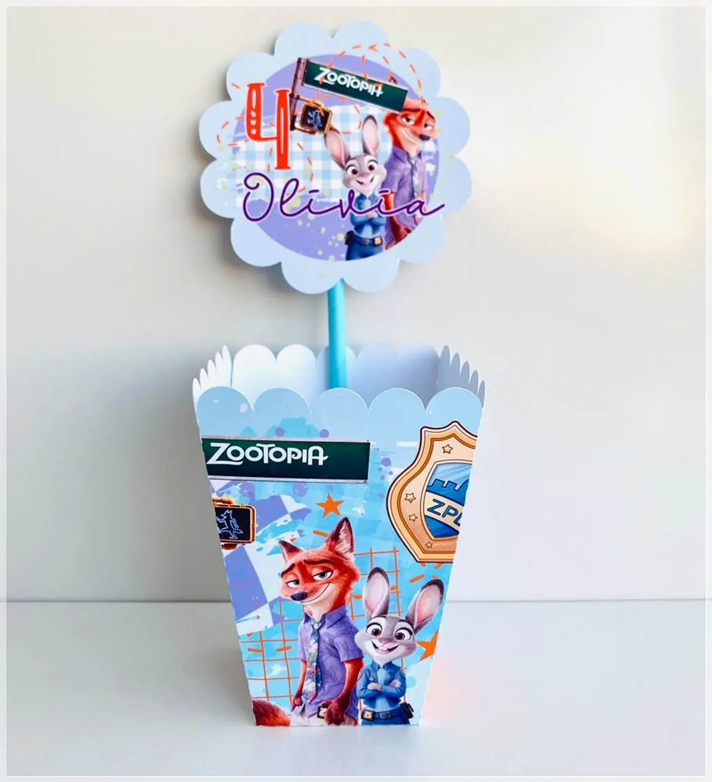Arquivo de Corte Centro de Mesa Cachepô Zootopia 67 1