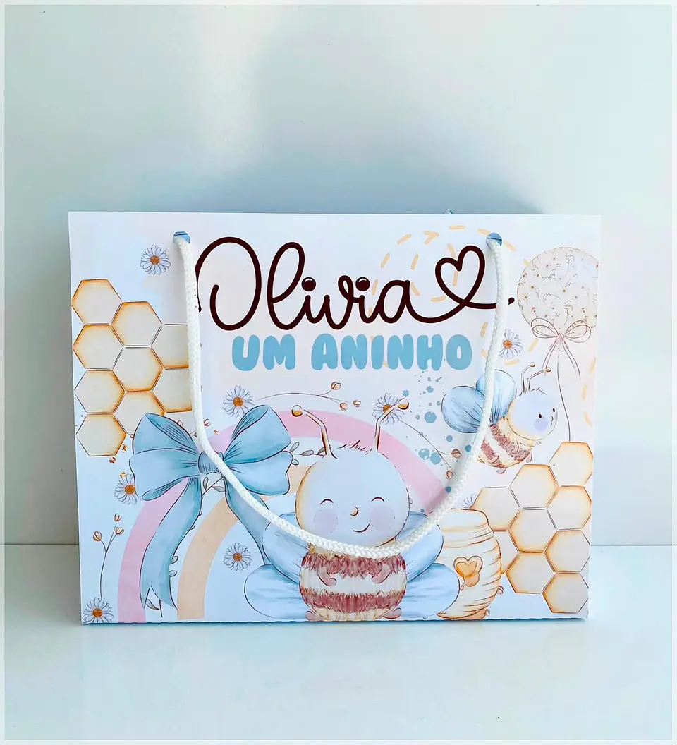 Arquivo de Corte Sacolinha Abelhinha 61 1