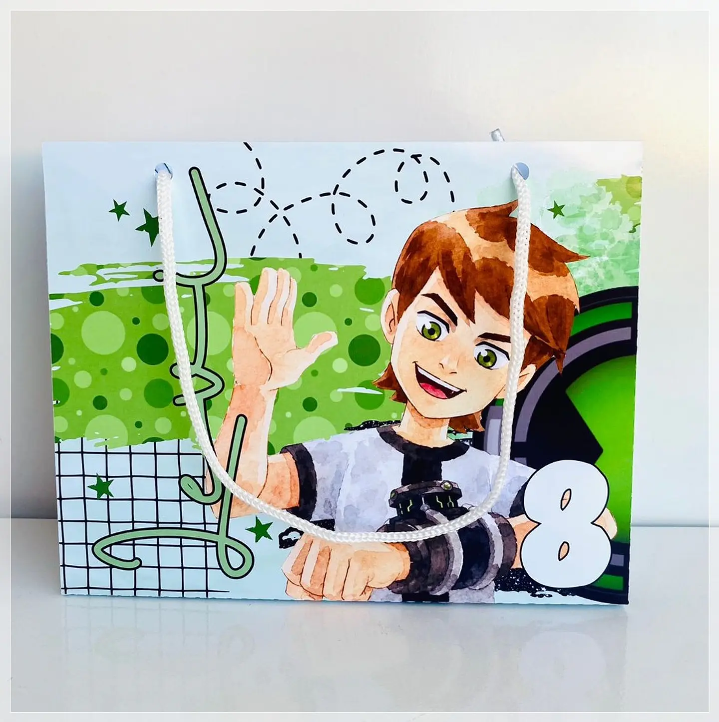 Arquivo de Corte - Sacolinha Ben 10 1