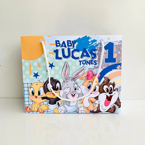 Arquivo de Corte - Sacolinha Looney Tunes Menino