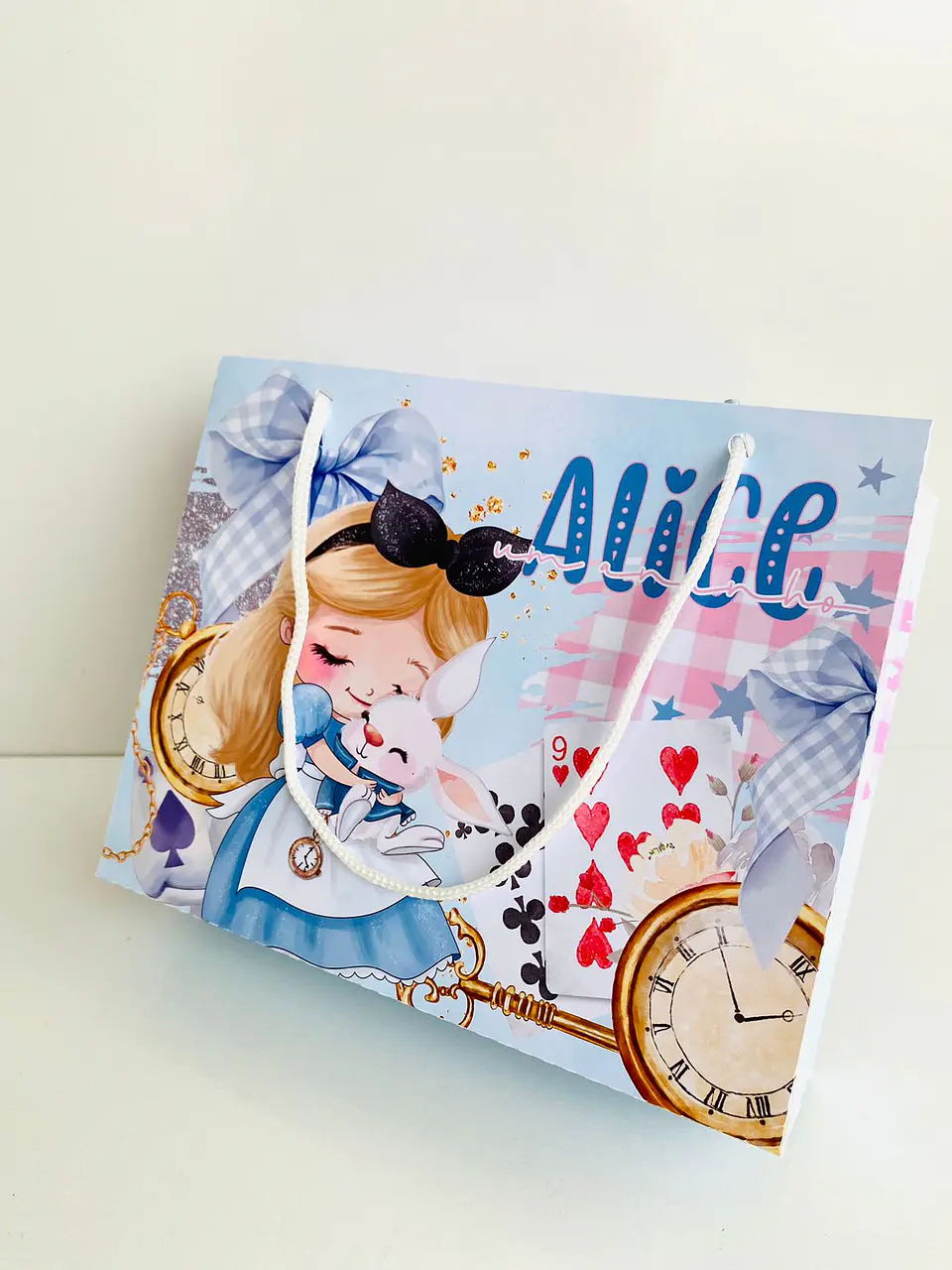 Arquivo de Corte Sacolinha -Alice no Pais das Maravilhas 2 1