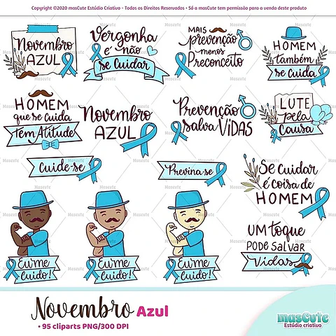 Kit Digital Novembro Azul 2