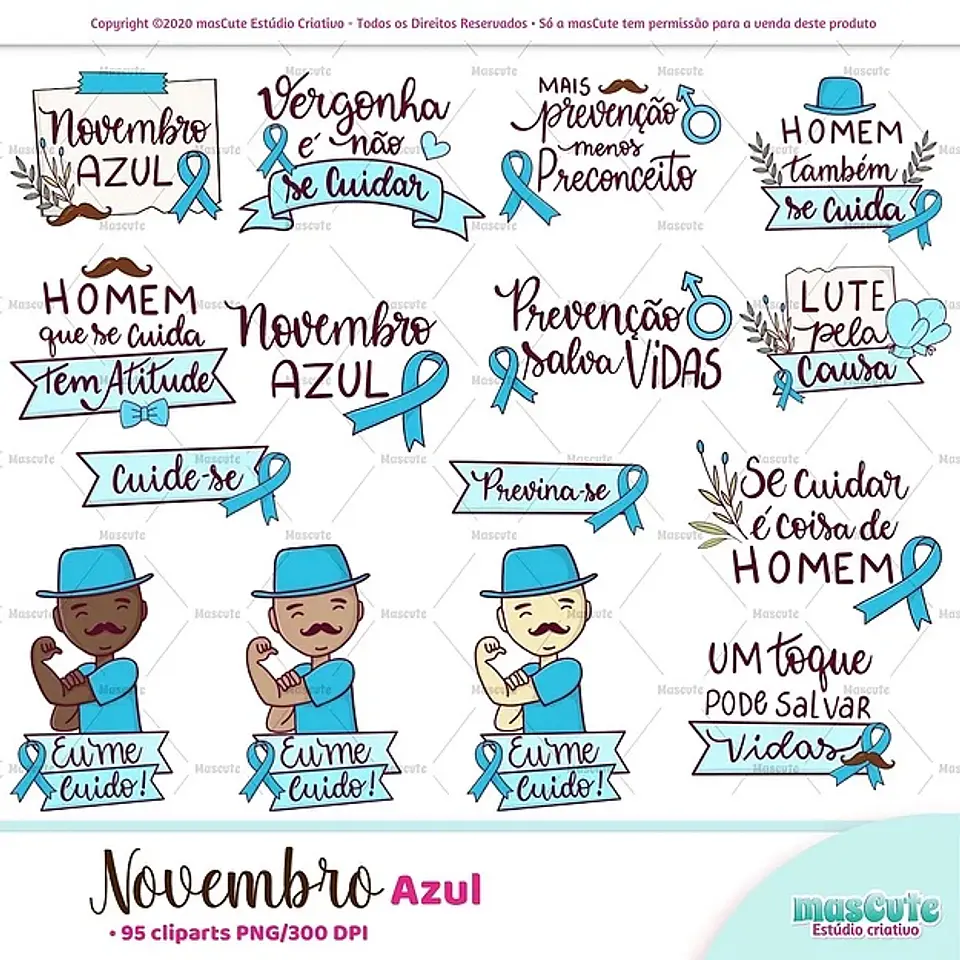 Kit Digital Novembro Azul 2 1