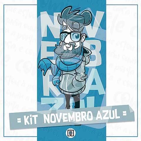 Kit Digital Novembro Azul 1