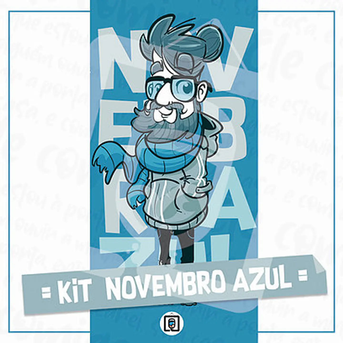 Kit Digital Novembro Azul 1 1