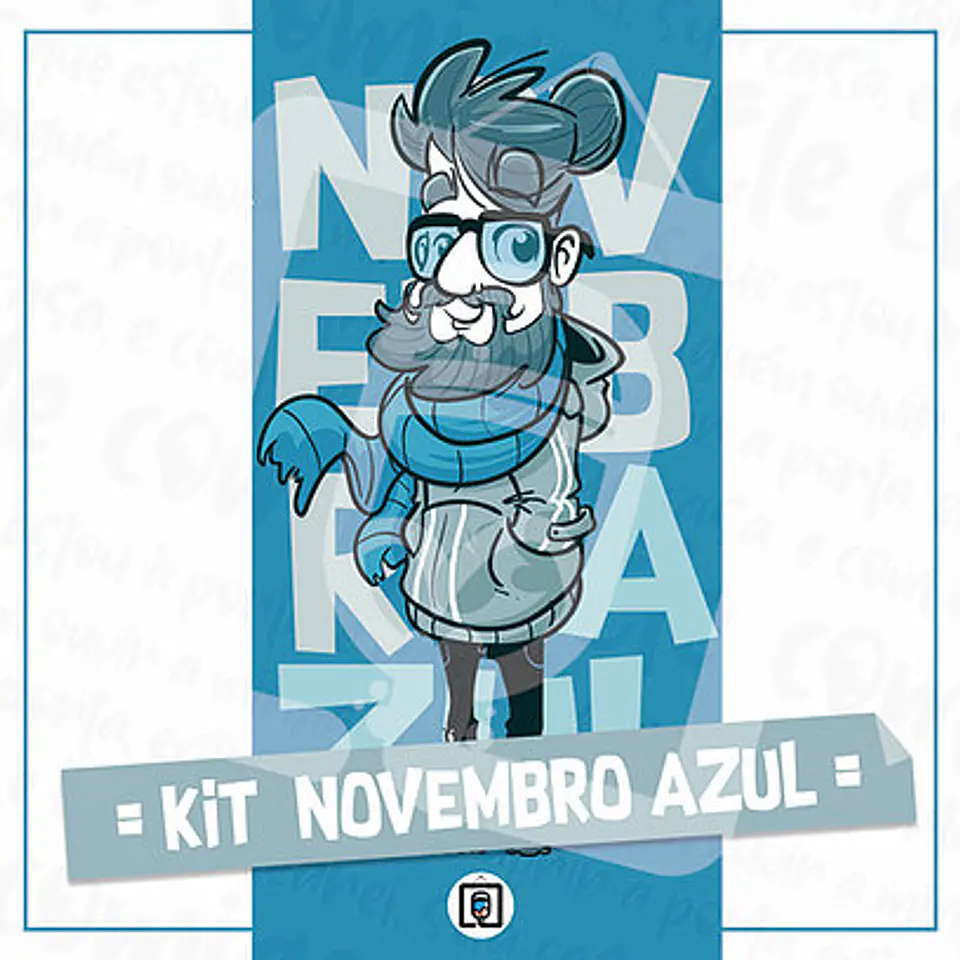 Kit Digital Novembro Azul 1 1