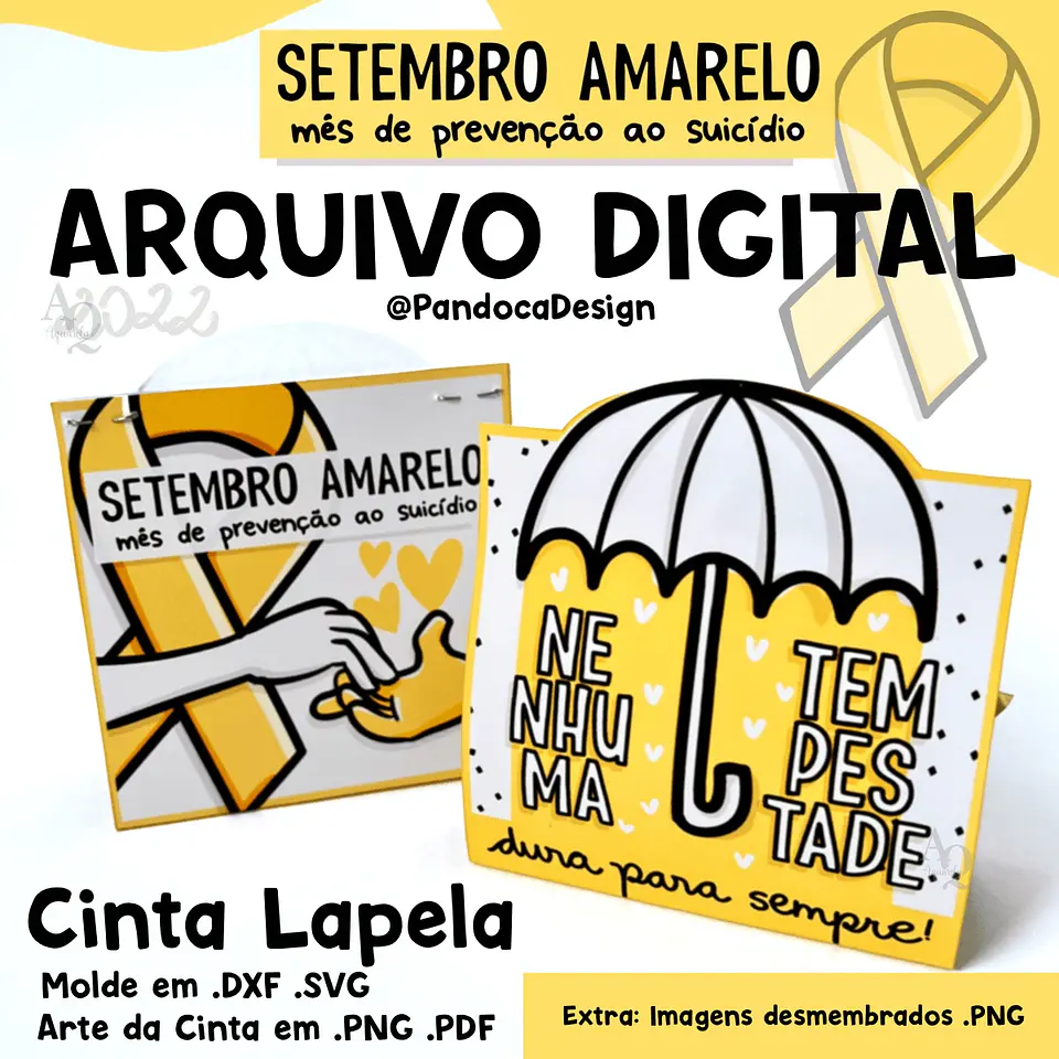 Kit Digital Setembro Amarelo 1 1