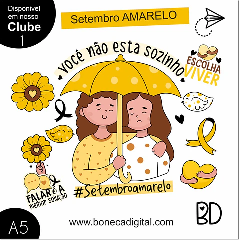Kit Digital Setembro Amarelo 1
