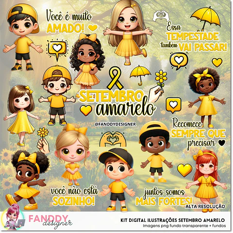 Kit Digital Setembro Amarelo 1