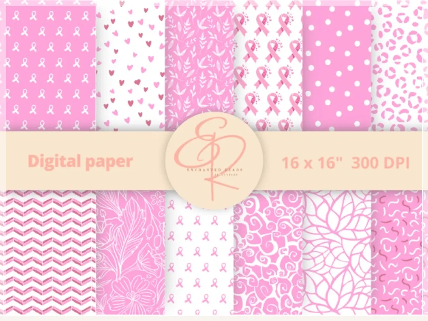 Kit Digital Outubro Rosa Mascute 1 1