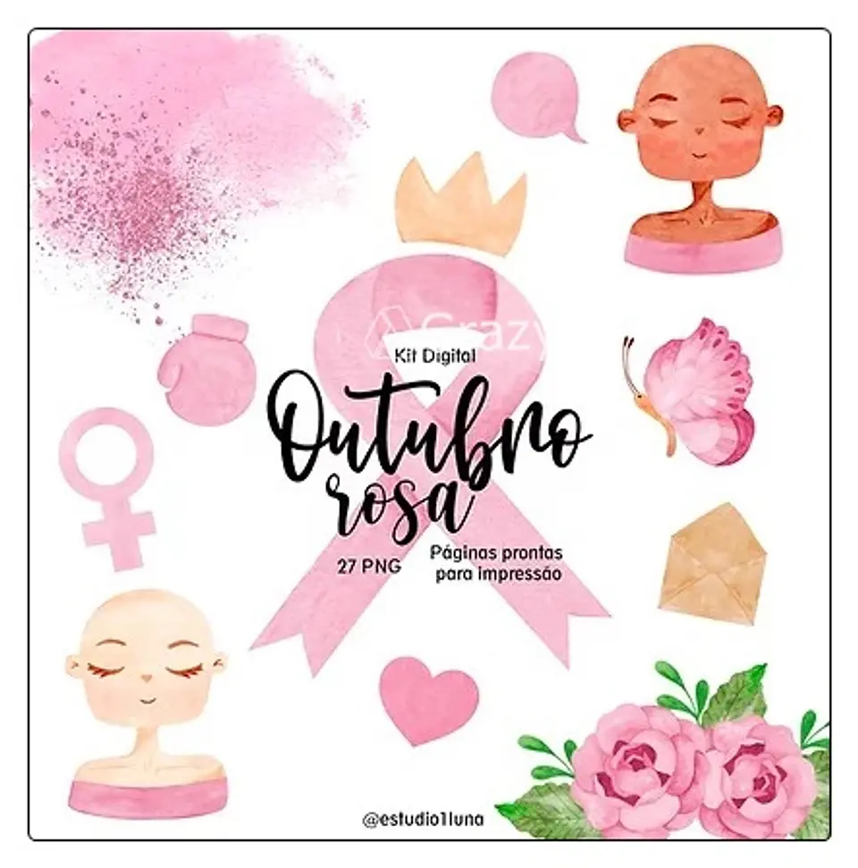 Kit Digital Outubro Rosa 1 1