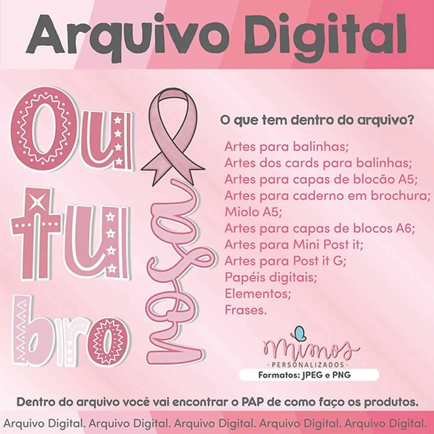 Kit Digital Outubro Rosa 1 1